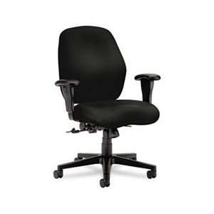    7800 Series Mid Back Task Chair, Tectonic Black: Home & Kitchen
