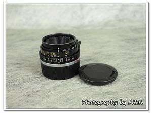 Leica Summicron M 35/2.0 35mm f/2 6 Element Black for NEX M4/3 M9 M8 