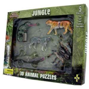  Jungle 3D Puzzle Set: Toys & Games