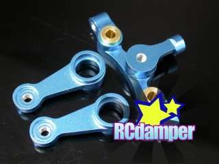 GPM ALUMINUM STEERING ASSEMBLY BFOR TEAM ASSOCIATED TC4  