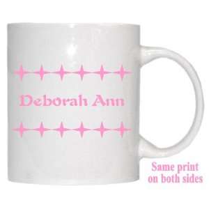  Personalized Name Gift   Deborah Ann Mug 