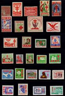 Panama TB Charity Christmas Seals Collection   MNH  