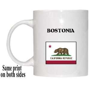  US State Flag   BOSTONIA, California (CA) Mug: Everything 