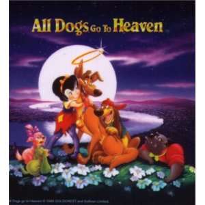  All Dogs Go To Heaven Sticker Toys & Games