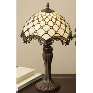 Tiffany Style Jewel Roman Table Lamp by Warehouse of Tiffany TFW9001 