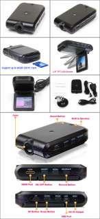 New In Car Black Box 2.5 LCD DVR Digital Video Voice Recorder Spy 