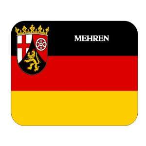  Rhineland Palatinate (Rheinland Pfalz), Mehren Mouse Pad 