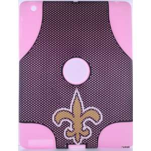   De Lis w/Pink Inner Box for iPad 2 Hard Protective Case Electronics