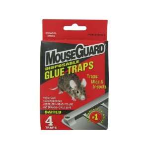  Disposable mouse traps, 4 piece   Pack of 24
