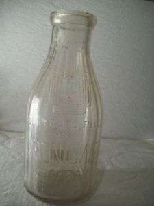 Vintage Milk Bottle UNION DAIRY CO St Louis Blanke Mfg  
