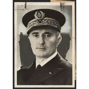 French Admiral Jean François Darlan,uniform,1939