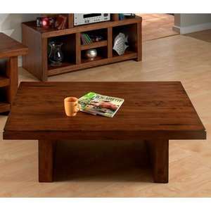  Jofran Braeburn Rough Hewn Rectangle Cocktail Plank Table 