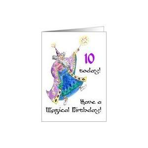  Wizard 10th Birthday Card Card Toys & Games