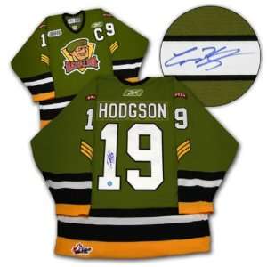  CODY HODGSON Brampton Battalion SIGNED CHL JERSEY 