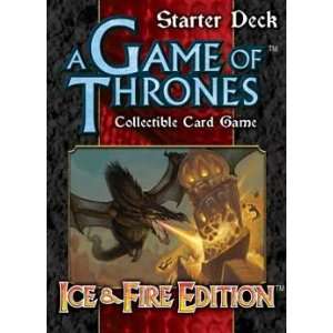   Card Game Ice & Fire Edition Starter House Targaryen Toys & Games