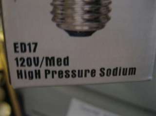 LU100/MED 100 Watt Sodium Bulb Med ED17 NEW  