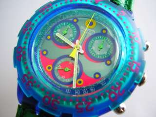 BLUE SKY Swatch number SBN100 Diameter case 45 mm Color case Blue 