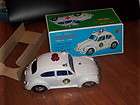 Volkswagen battery operated POLICE CAR NEW IN BOX VINTAGE