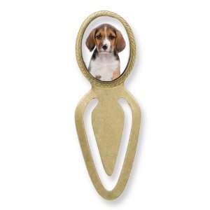  Gold tone Beagle Simple Bookmark Jewelry