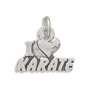  I Love Karate Charm: Jewelry