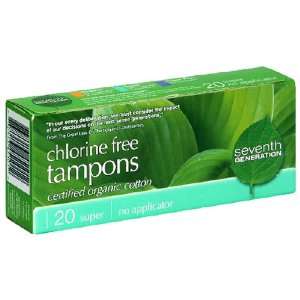  Tampons Super Absorbency 20 Count: Health & Personal Care