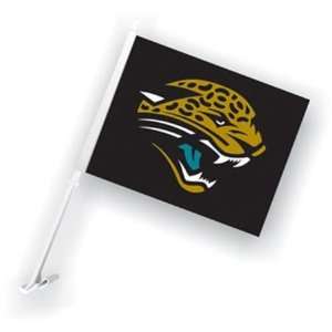  Jaguars NFL 2 Car Flags & Wall Brackets: Sports & Outdoors