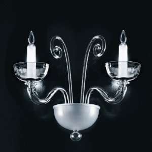  Zaneen Lighting D8 3193 Brera Wall Sconce, Chrome