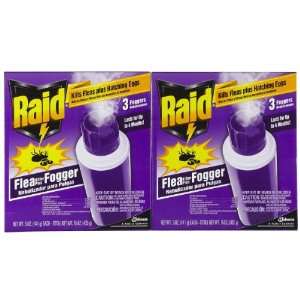  Raid Flea Killer Plus Fogger, 8 oz 2 pack 