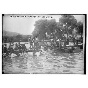  Bridge building Mexican military school