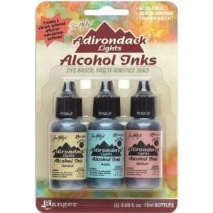   TAK L 25955 Adirondack Lights Alcohol Ink .5 Ounce 3/Pkg Toys & Games