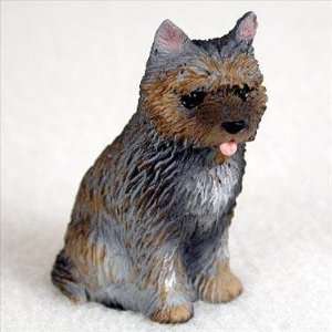    Cairn Terrier Miniature Dog Figurine   Brindle: Home & Kitchen