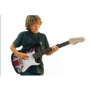    X2 Electric Guitar for Kid  British Flag Design: Musical Instruments