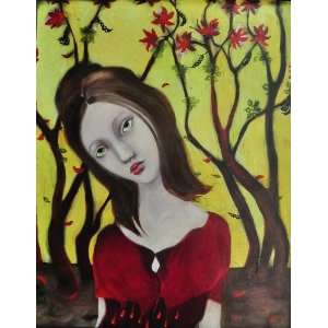Cassandra Barney   In The Forest Original Oil Painting:  