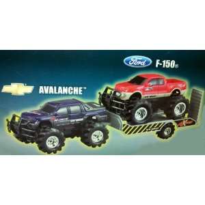  New Bright Avalanche & Ford F 150 4x4s Battery Operated 