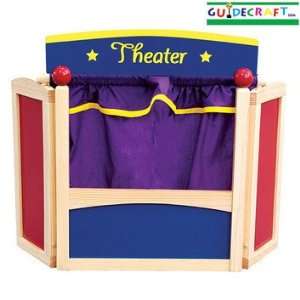  Center Stage Tabletop Puppet Theater Guidecraft Office 