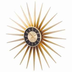   of Sunshine Retro Metal Wall Clock[1688sunshine B]: Kitchen & Dining