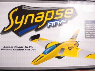 ELECTRIFLY SYNAPSE ALMOST READY TO FLY ELECTRIC DUCTED FAN JET 