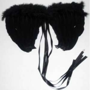  Small Black Feather Wings 