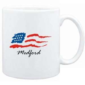  Mug White  Medford   US Flag  Usa Cities Sports 