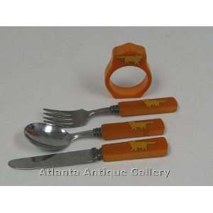 Childrens 4 Piece Silverware Set 