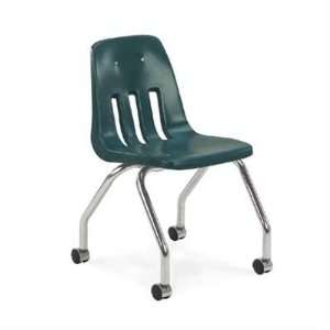  9000 Series Mobile Chair Seat Color: Wine: Office Products