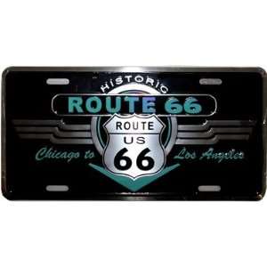  Route 66 License Plate