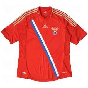   Mens ClimaCool Russia Home Jersey Red/Gold/Medium