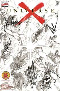 Universe X #1 Hulk Sketch DF Signed & Remarked #95/350  
