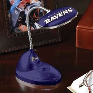 Pack of 3 Officially Licensed NFL Football Baltimore Ravens LED Desk 