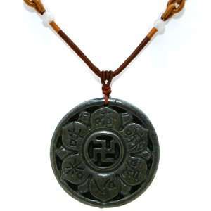  Tibetan Om Iron Pendant 