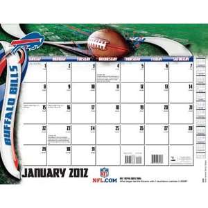  Turner Buffalo Bills 2012 22x17 Desk Calendar Sports 