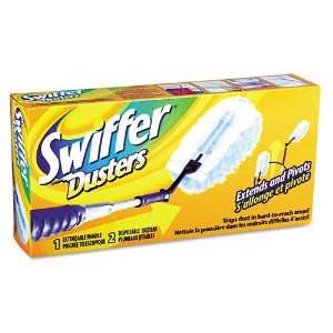  Procter & Gamble : Swiffer Dusters, Plastic Handle Extends 