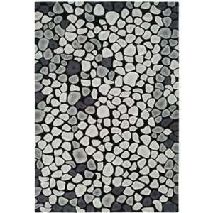 Safavieh Rugs Soho Collection SOH722A 6R Grey/Ivory 6 x 6 