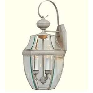   Light Outdoor Wall Lantern Country Stone Clear Glass: Home Improvement
